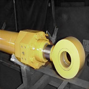 Yellow Hydraulic Cylinder